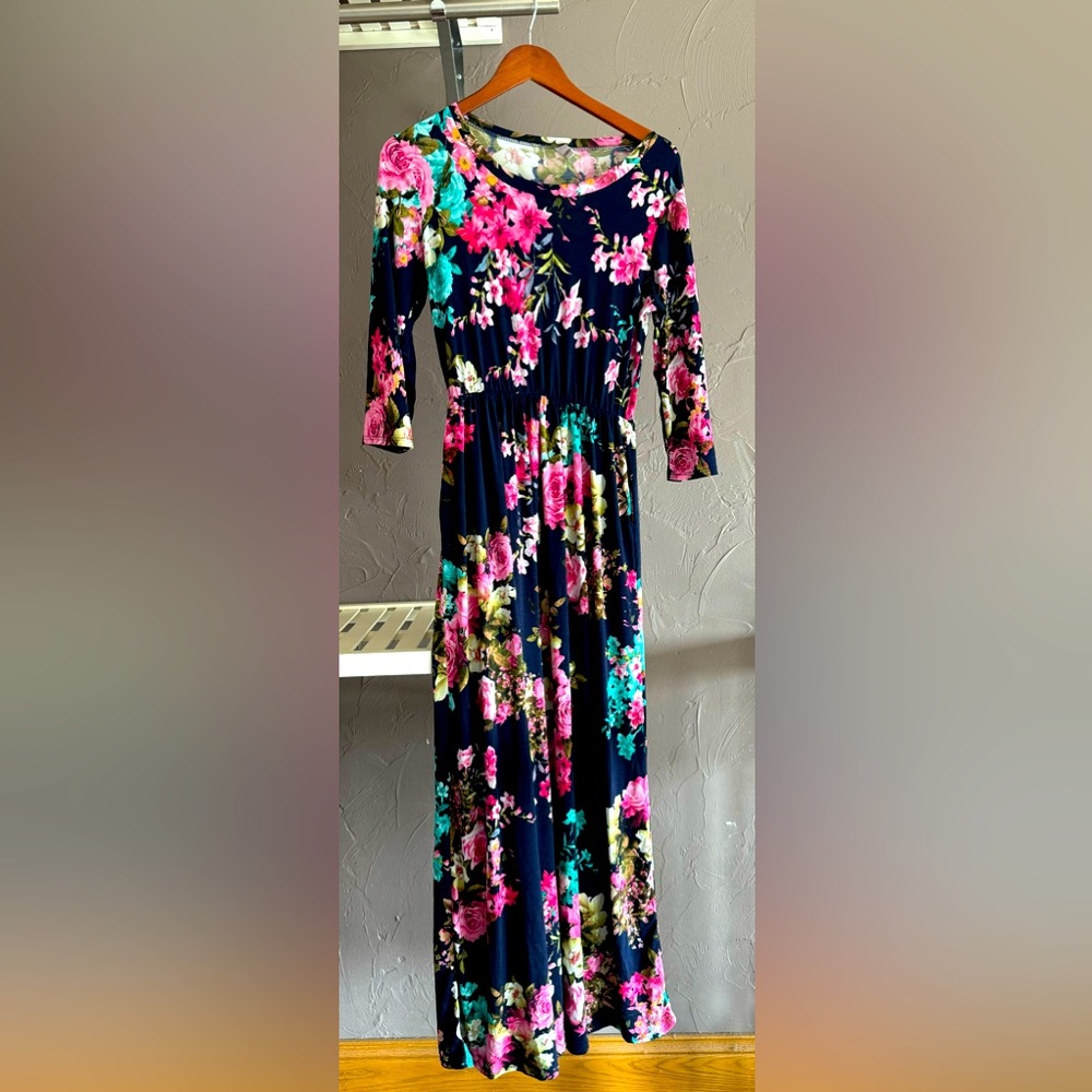 Long floral Dress